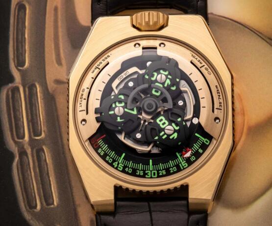 Replica Urwerk UR-100 GOLD EDITION "FIGHT - C19" Watch Replica Urwerk UR-100 GOLD EDITION "FIGHT - C19" Watch